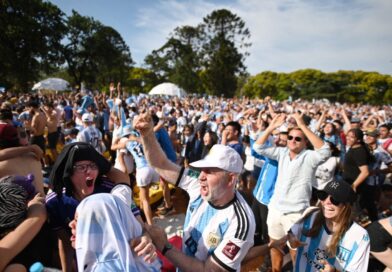 Rodríguez Larreta se puso la camiseta de Argentina y festejó el pase a los cuartos de final del Mundial