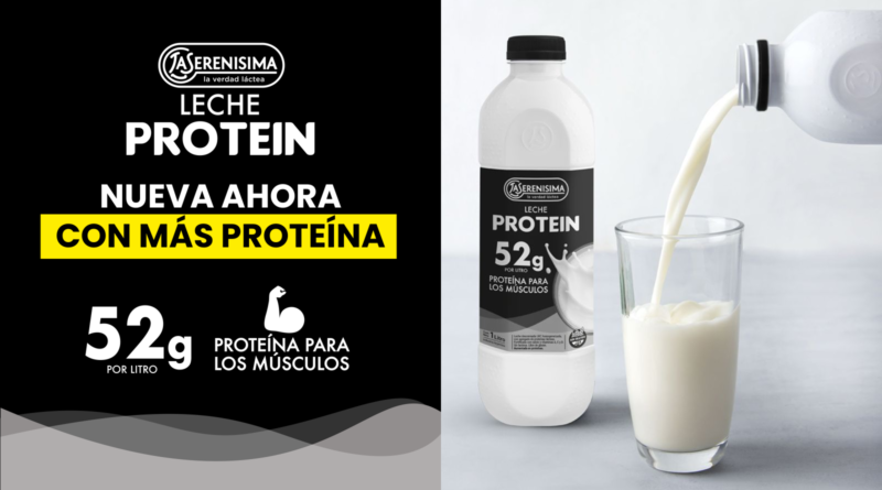 Leche Protein La Serenísima, ahora con más proteína