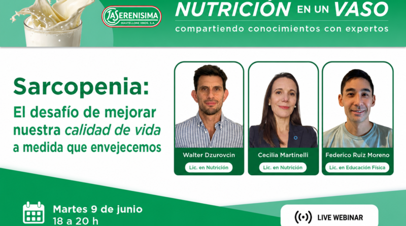 Mastellone Hnos. invita a un webinar gratuito sobre el papel de las proteínas en la salud muscular y la calidad de vida Mastellone Hnos. invita a un webinar gratuito sobre el papel de las proteínas en la salud muscular y la calidad de vida
