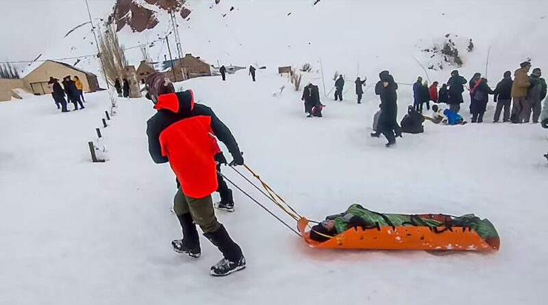 Evacuaron a más de 200 turistas en Mendoza por un fuerte temporal de viento y nieve