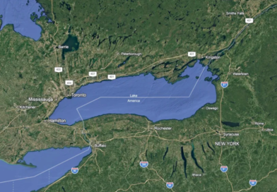 En plena disputa comercial, Trump cambió por decreto el nombre del lago Ontario a «Lago América» y Google Maps ya lo acató