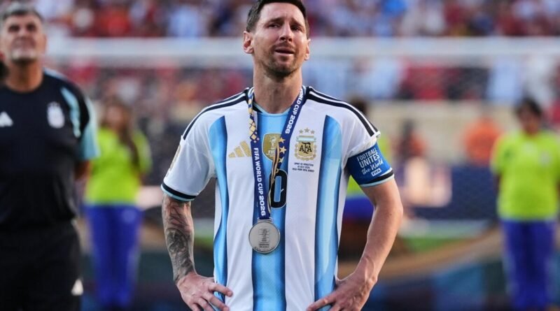 Lionel Messi anunció oficialmente su retiro de la Selección Argentina