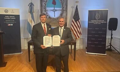 Argentina firmó con Estados Unidos el «Corredor Andes-Atlántico», un acuerdo de inversiones estratégico