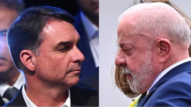 Lula y Flávio Bolsonaro llegan empatados a una semana de la primera vuelta en Brasil