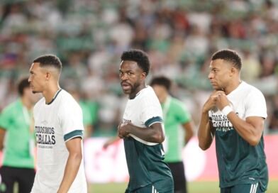 Mbappé, Vinícius y Konaté generaron polémica en el Real Madrid al no mostrar la camiseta de apoyo a Ceuta