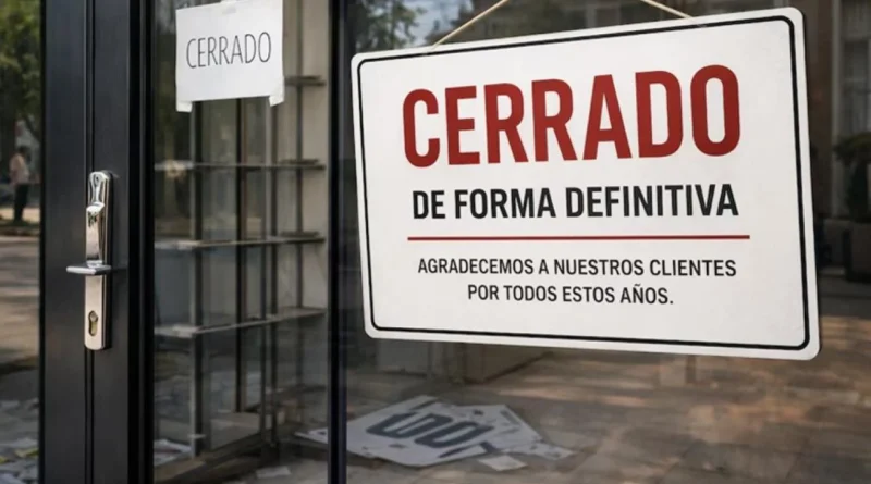 Cerraron 948 empresas en julio y ya son más de 32.000 las que desaparecieron desde noviembre de 2023