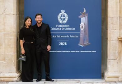 Messi recibió el Premio Princesa de Asturias de manos de Leonor