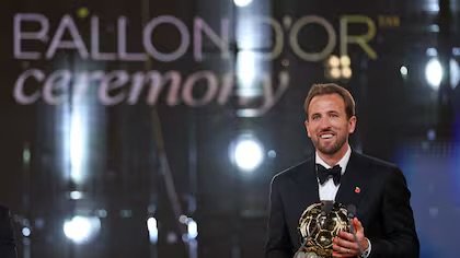 Harry Kane ganó el Balón de Oro 2026 y Messi terminó quinto